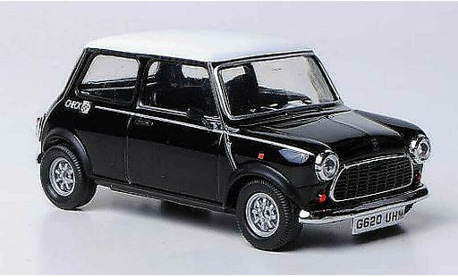 Austin Mini cooper 1/43 Vitesse Check Mate negro/blanco RHD 1990 coche miniatura
