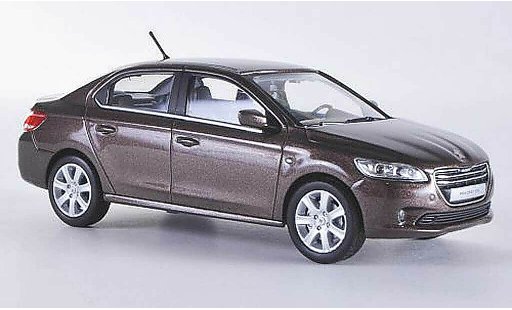 Peugeot 301 Base 1/43 Norev marron 2012 coche miniatura