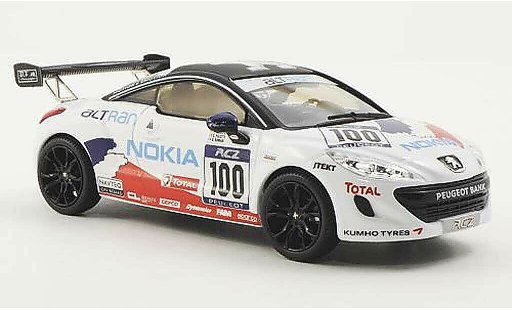 Peugeot RCZ Racing 1/43 Norev No.100 J.Rueplin / P.Englert / S.Palette / O.Roman 24h Nurburgring 2012 coche miniatura