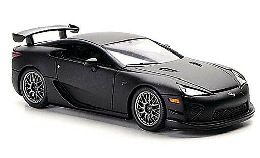 Lexus LFA Nurburgring Package 1/43 Ebbro matenegro coche miniatura