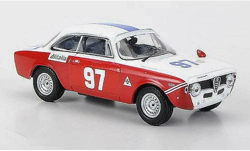Alfa Romeo Giulia sprint gta 1/43 M4 1600 No.97 Rizzo / Alongi Targa Florio 1971 coche miniatura