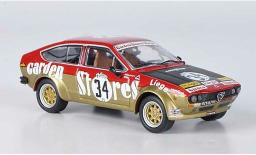 Alfa Romeo Alfetta gtv 2.0 1/43 M4 V Alfetta No.34 Spa 1976 coche miniatura