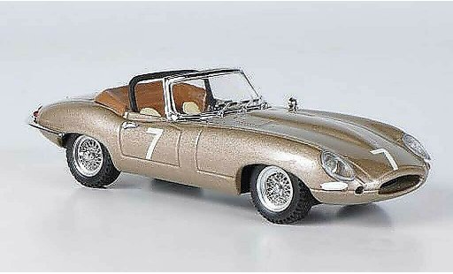 Jaguar E-Type 1961 1/43 Best E Spyder No.7 Del Mar USA coche miniatura