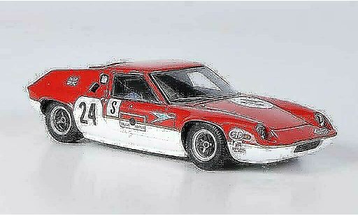 Lotus F1 1968 1/43 Ebbro 47GT No.24 Team Brands Hatch coche miniatura