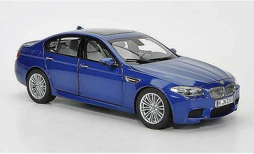 Bmw M5 berline 1/18 Paragon F10 azul 2012 coche miniatura