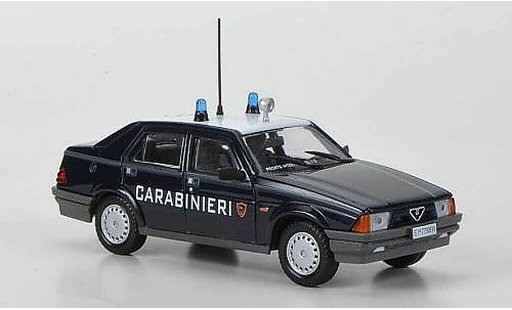Alfa Romeo 75 polizia 1/43 Hachette Carabinieri 1988 coche miniatura