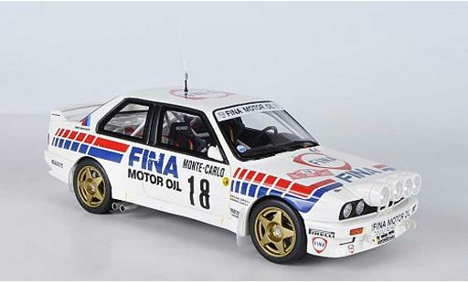 Bmw M3 course 1/18 Ottomobile E30 Gr.ANo.18FinaM.Duez / A.LopesRally Monte Carlo 1989 coche miniatura