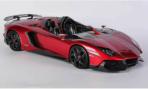 Lamborghini Aventador J 1/18 MR Collection rojo 2012 coche miniatura