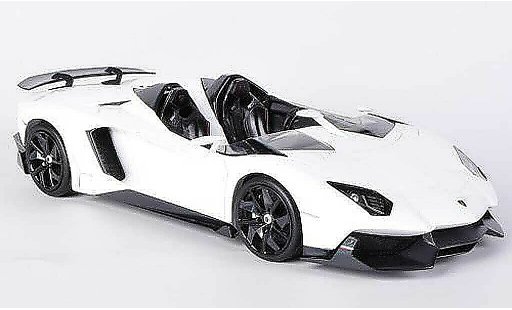 Lamborghini Aventador J 1/18 MR Collection blanco 2012 coche miniatura