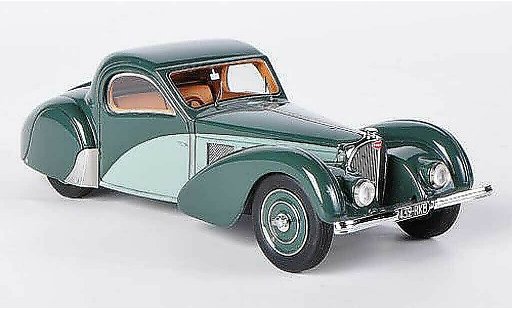 Bugatti 57 berline 1/43 Look Smart gris verde 1937 coche miniatura