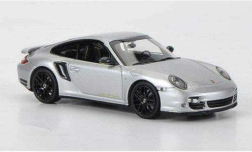 Porsche 911 Turbo S 1/43 Minichamps ''Edition 918 Spyder'' gris coche miniatura