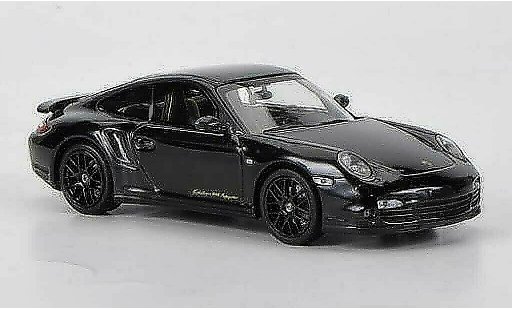 Porsche 911 Turbo S 1/43 Minichamps ''Edition 918 Spyder'' negro coche miniatura