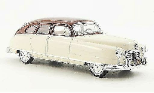 Nash Ambassador Airflyte 1/43 Premium X 2-farbig beige/rojo 1950 coche miniatura