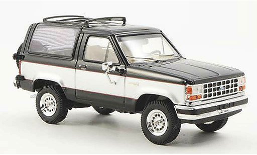 Ford Bronco Berline 1/43 Premium X II negro/gris 1989 coche miniatura