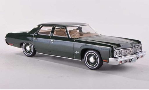 Chevrolet Bel Air Coupe 1/18 Premium X 1973 negro-vert coche miniatura