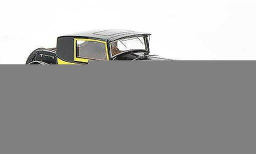 Bugatti 46 coupe fiacre 1/43 Luxcar negro/amarillo 1929 coche miniatura