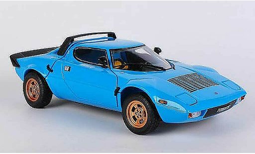 Lancia Stratos Base 1/18 Sun Star azul 1975 coche miniatura