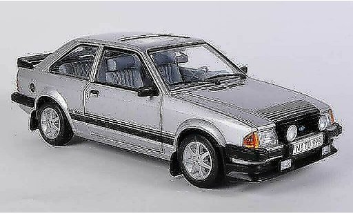 Ford Escort RS 1600 1/18 Sun Star gris 1984 coche miniatura