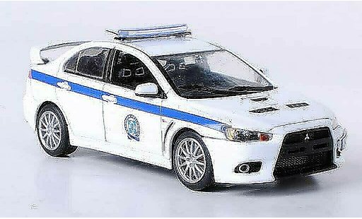 Mitsubishi Lancer Evolution X 1/43 Vitesse Polic&iacute;a Griechenland coche miniatura