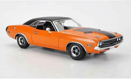 Dodge Challenger 1970 1/18 Greenlight R/T naranja/mate negro Fast & Furious 2 coche miniatura