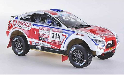 Mitsubishi Racing Lancer Base 1/43 Vitesse No.314 B.ten Brinke / M.Baumel Rally Dakar 2012 coche miniatura
