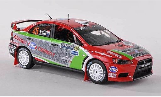 Mitsubishi Lancer Evolution X 1/43 Vitesse No.45 2nd PWRC Acropolis Rally 2012 S.Aksa/J.Judd coche miniatura