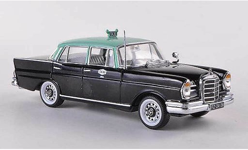 Mercedes 220 SE 1/43 Vitesse (W111) Taxi Lissabon (P) negro/grisgun coche miniatura
