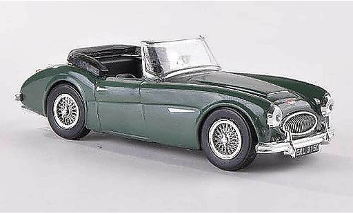 Austin Healey 3000 roadster 1/43 Vitesse verde RHD capota abierto coche miniatura