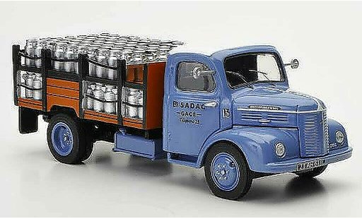 Hotchkiss PL 50 Pritsche 1/43 Eligor plataforma SADAC con Milchkannen als Ladegut coche miniatura