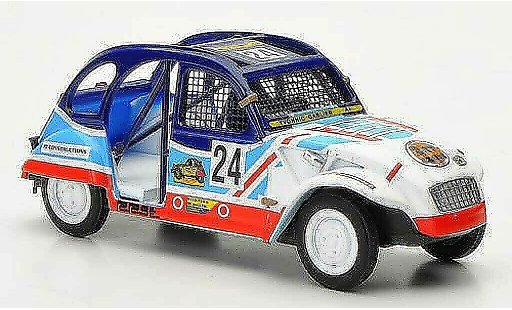 Citroen 2CV course 1/43 Eligor Cross No.24 coche miniatura