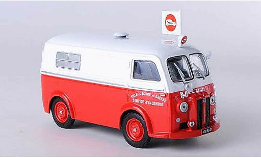 Peugeot D3 Base 1/43 Eligor Ambulance Service d'Incendie - Ville de Bourg en Bresse RTW coche miniatura