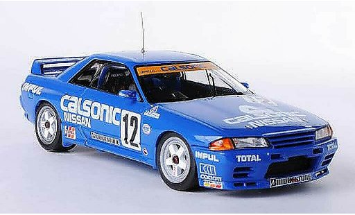 Nissan Skyline R32 1/43 HPI GT-R No.12 Calsonic A.Olofsson / M.Kageyama JTC Sugo 1993 coche miniatura