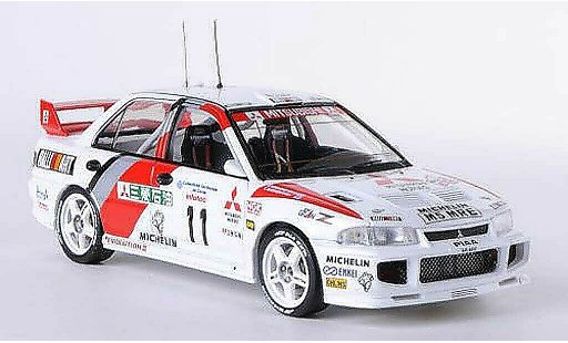 Mitsubishi Lancer Evolution III 1/43 HPI No.11 RalliArt T.Mekinen / S.Harjanne Tour de Corse 1995 coche miniatura