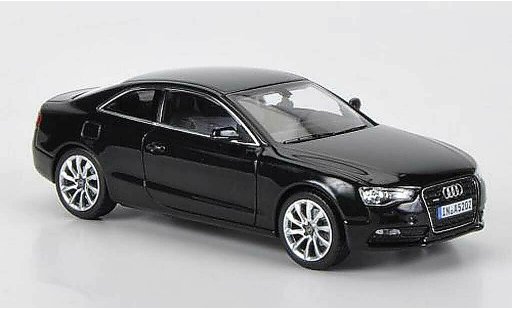 Audi A5 coupe 1/43 Norev negro 2011 coche miniatura
