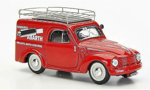 Fiat 500 Abarth 1/43 Brumm Furgoncino Marmitte 1956 coche miniatura
