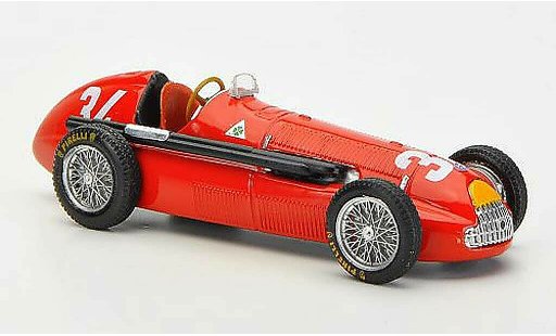 Alfa Romeo 158 gp 1/43 Brumm No.34 J.M.Fangio Monaco 1950 coche miniatura