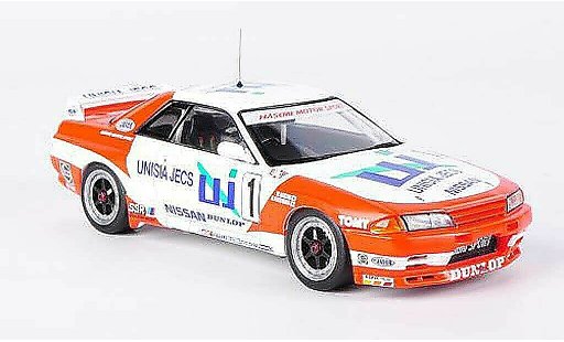 Nissan Skyline R32 1/43 HPI GT-R No.1 Unisia Jecs M.Hasemi / H.Fukuyama JTC Mine 1993 coche miniatura