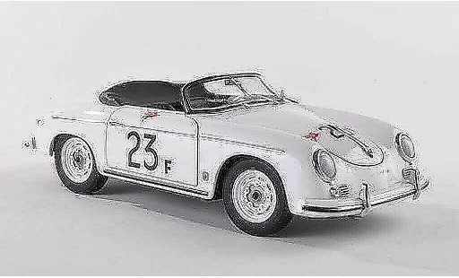 Porsche 356 1955 1/43 Autoart Speedster No.23F James Dean blanco coche miniatura
