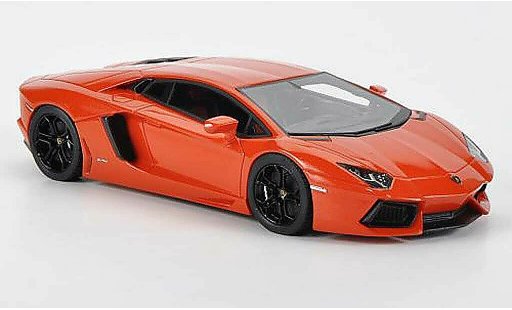 Lamborghini Aventador LP700-4 1/43 Fujimi naranja coche miniatura