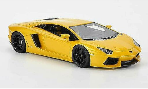 Lamborghini Aventador LP700-4 1/43 Fujimi amarillo coche miniatura