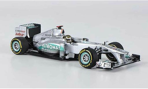 Mercedes F1 2011 1/43 Minichamps MGP W02 No.7 Petronas M.Schumacher GP Belgien coche miniatura