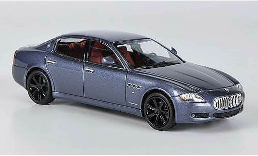 Maserati Quattroporte Sport S 1/43 Minichamps Sport S gris 2009 coche miniatura