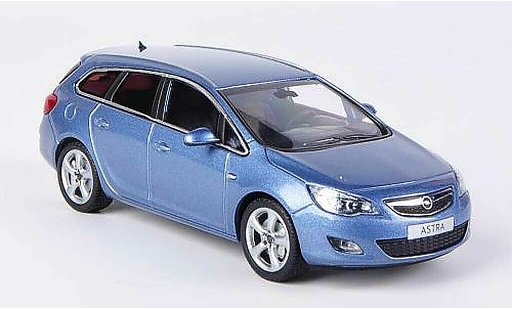Opel Astra Sports Tourer 1/43 Minichamps J grisazul 2010 coche miniatura