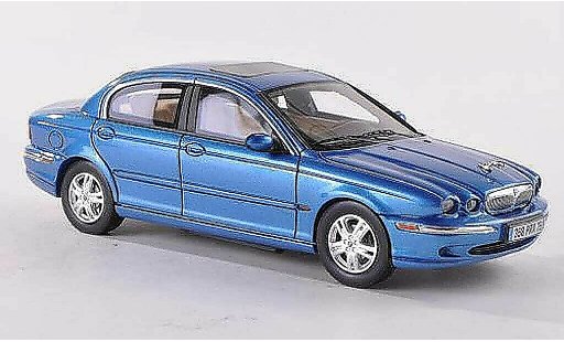 Jaguar X-Type Base 1/43 Premium X -azul LHD 2004 coche miniatura