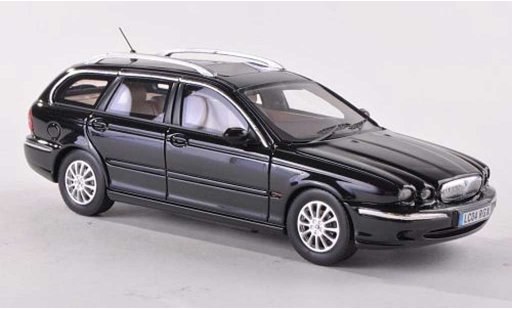 Jaguar X-Type Wagon 1/43 Premium X negro RHD 2004 coche miniatura