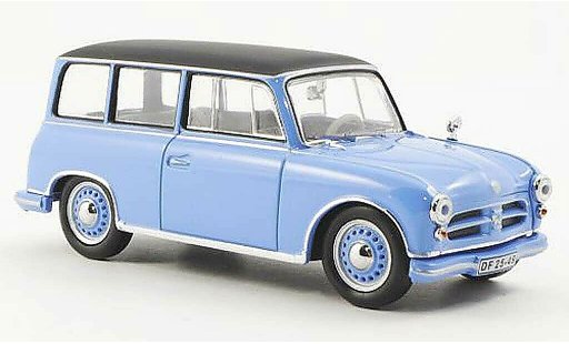 AWZ P70 berline 1/43 IST Models azul/negro 1957 coche miniatura
