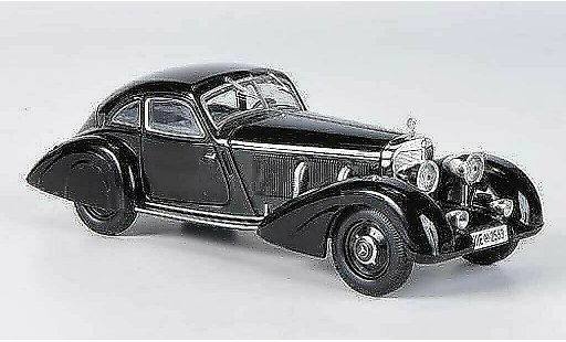 Mercedes 500 Base 1/43 WhiteBox Autobahn-Kurier negro 1935 coche miniatura