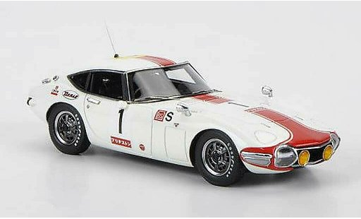 Toyota 2000 GT 1967 1/43 HPI No.1 24h Fuji coche miniatura
