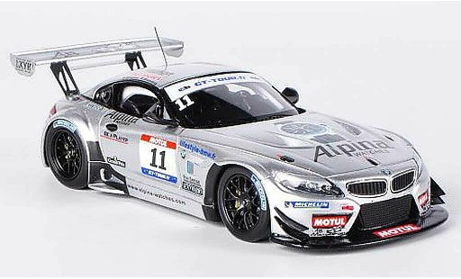 Bmw Z4 GT3 1/43 Spark E89 No.11 AB Motorsport R.Brandela / A.Bleynie GT Tour 2011 coche miniatura
