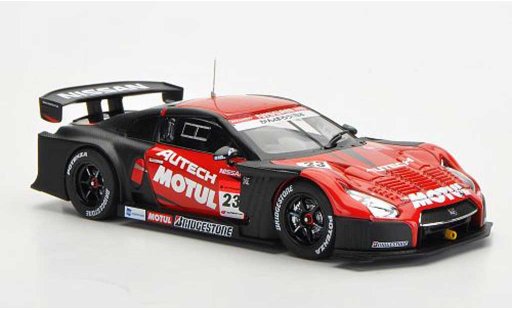 Nissan Skyline R35 1/43 Ebbro GT-R No.23 Motal Autech Super GT500 Okayama Test 2012 coche miniatura